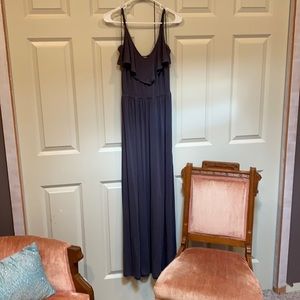 Gray express maxi dress